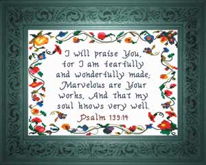 Marvelous are Your Works - Psalm 139:14